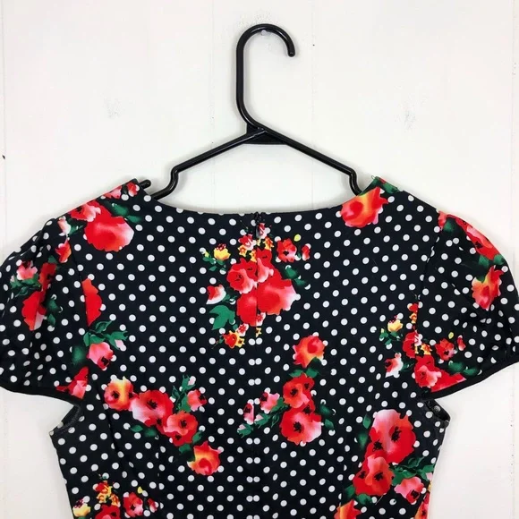 Voodoo Vixen 1950s Style Dress Sz M - Picture 11 of 12